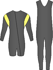 2 Piece Wetsuit