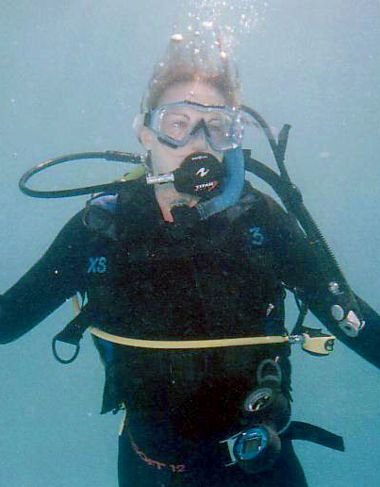 diver underwater