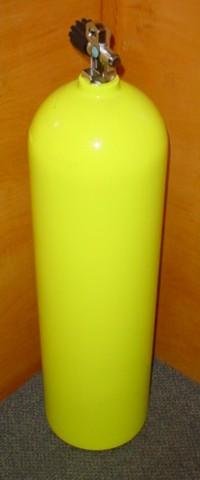 Aluminum SCUBA cylinder