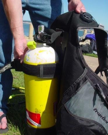 Attaching BCD to tank