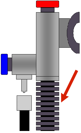 Power inflator inflate/deflate hose