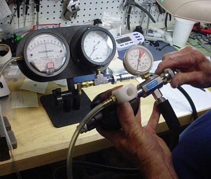 Regulator service inspection